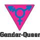 מגנט עגול Gender Queer
